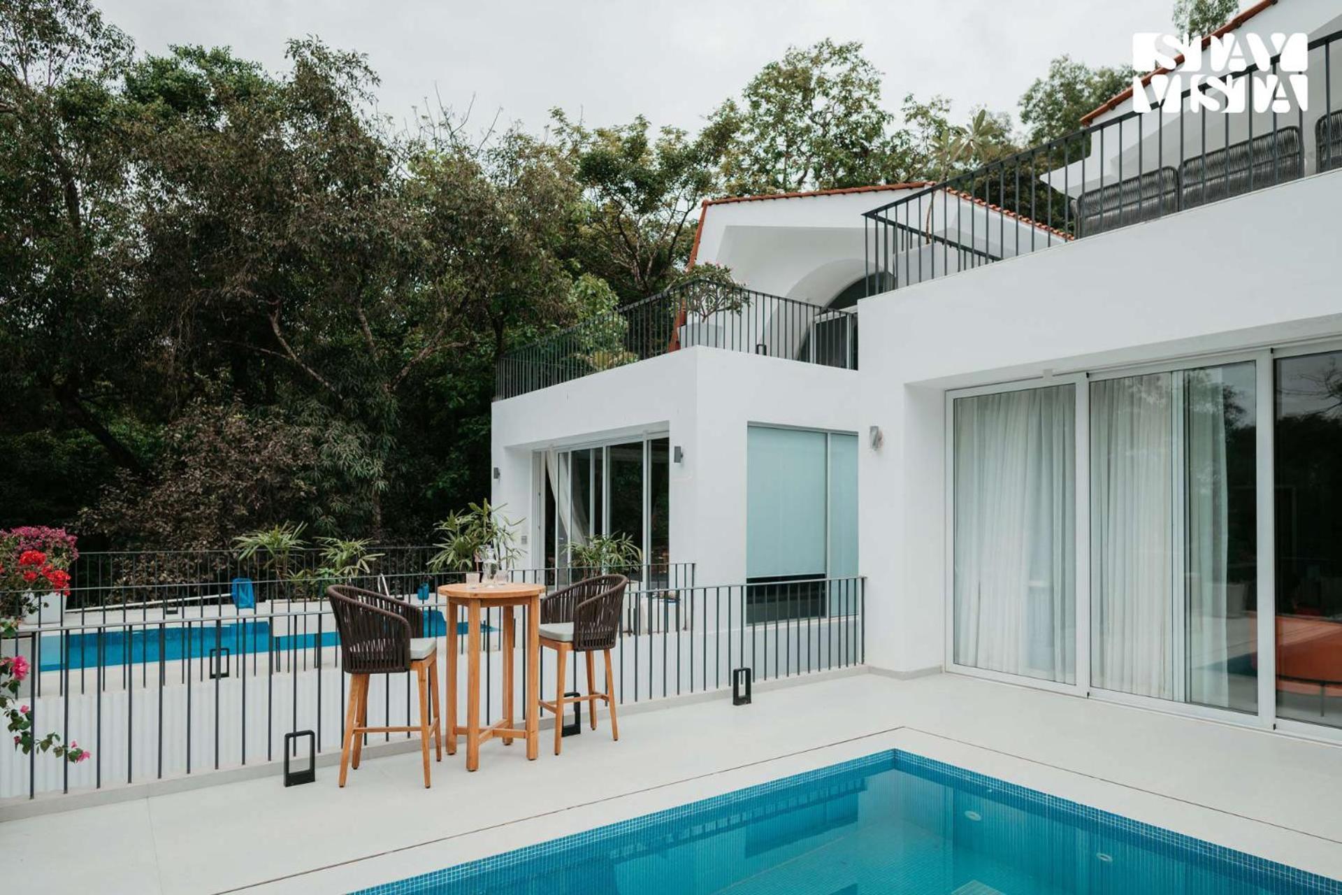 Stayvista At Tellado Bellagio With Infinity Pool Siolim Exterior foto