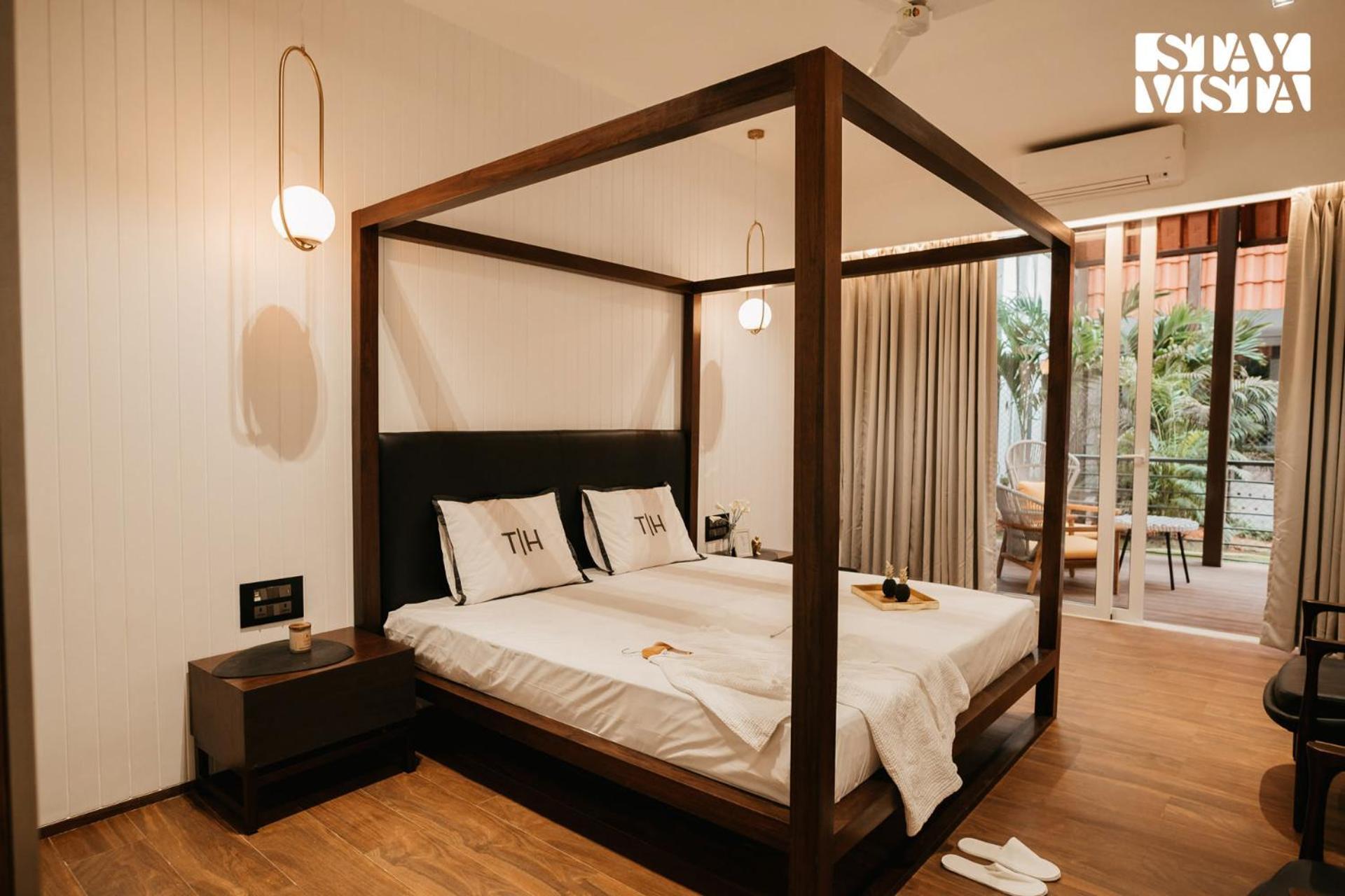 Stayvista At Tellado Bellagio With Infinity Pool Siolim Exterior foto